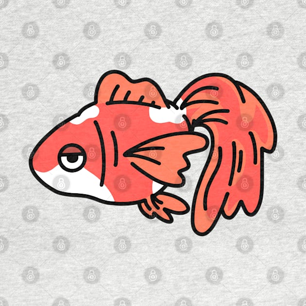 Cute Goldfish illustration by winatanaura